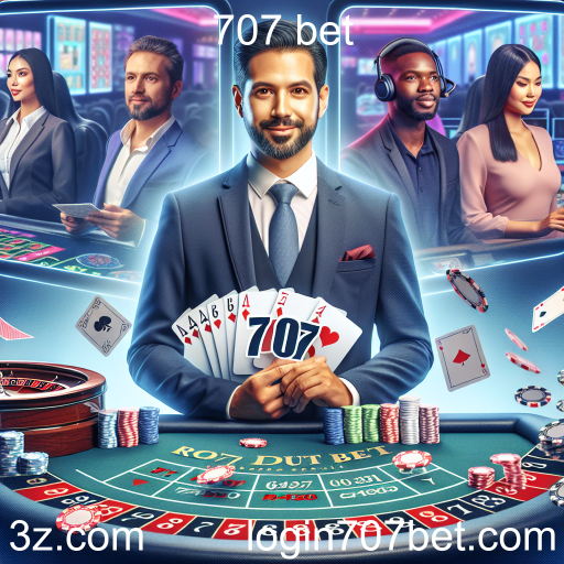 A Experiência do Cassino ao Vivo na 707 Bet